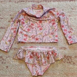 Penelope Mack Pink Floral Swimsuit